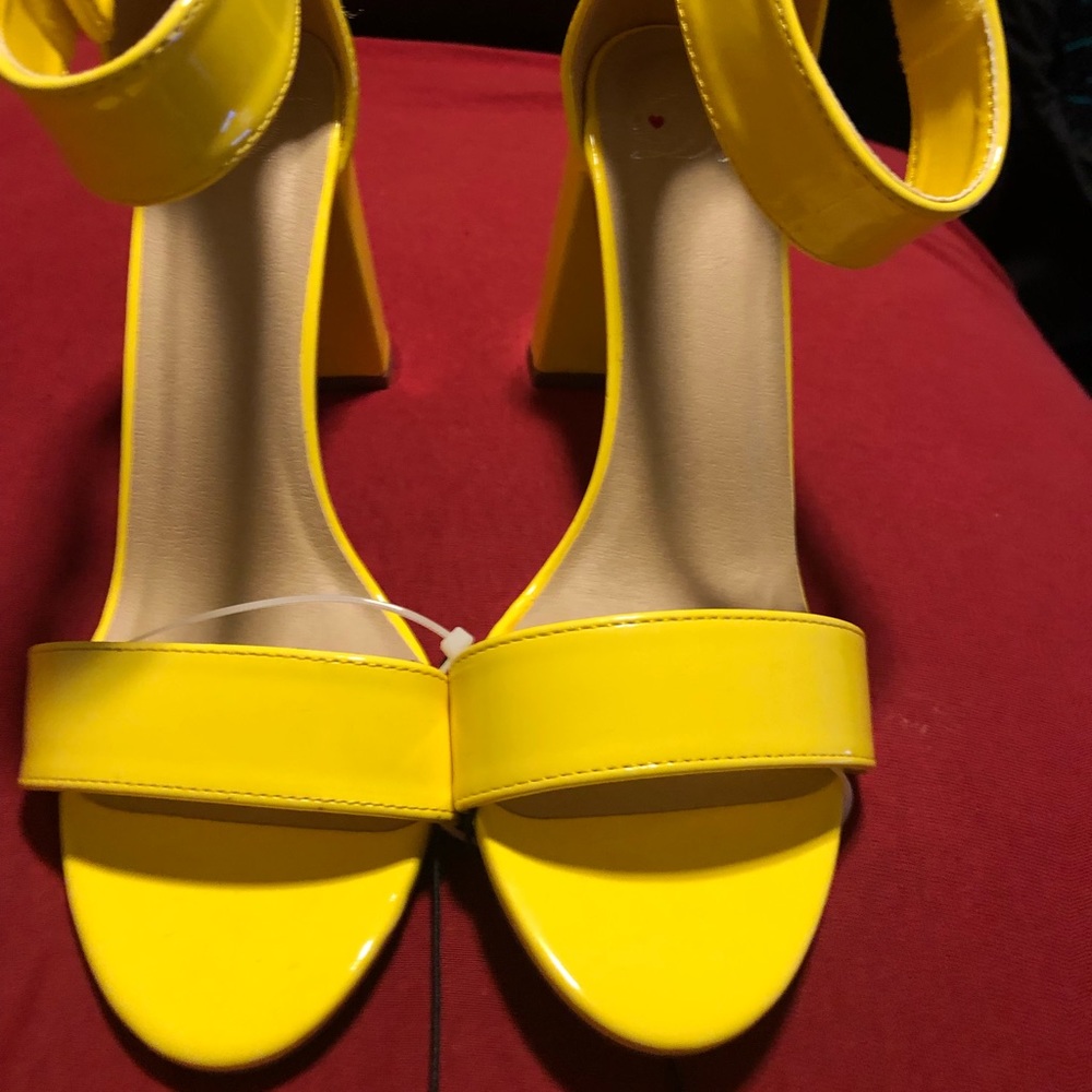 Yellow heels